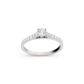 VCARG27600 - Romance solitaire 0.30 carat EVVS2