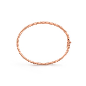 VCARP27D00 - Perlée diamonds bracelet, 1 row, extra small model