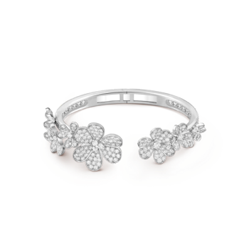 VCARPDYB00 - Frivole bracelet, 7 flowers, medium model